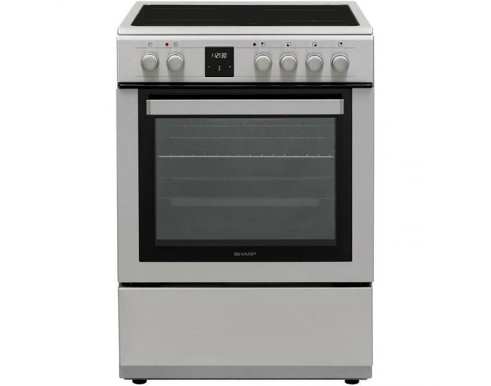 Готварска печка (ток) Sharp KF-76FVDT22IMK-EU , Керамични , INOX