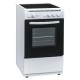 Готварска печка (ток) Crown 50C3MA , Керамични , Бял
