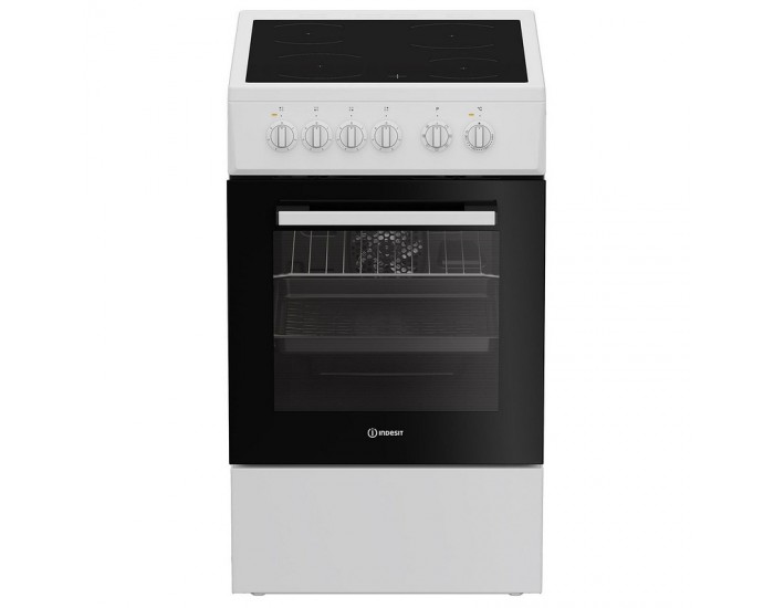 Готварска печка (ток) Indesit I5V8PMW , Керамични , Бял