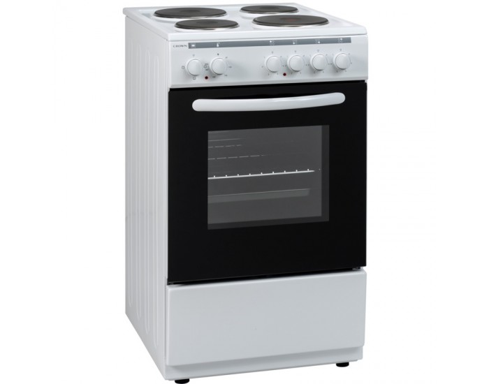 Готварска печка (ток) Crown 5400A , 4 ток , Бял