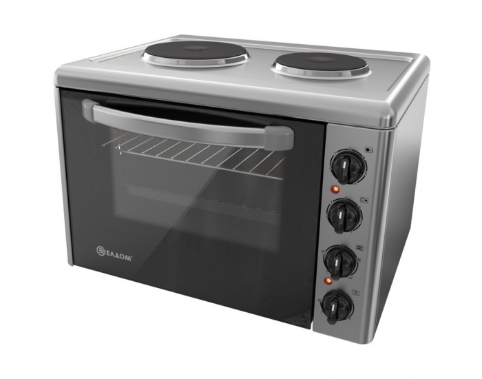 Готварска печка мини Елдом 203VFB-NEW , 2 ток