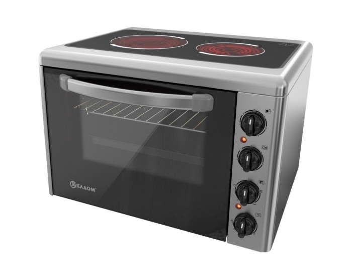 Готварска печка мини Елдом 201VFB-NEW , 2 керамични