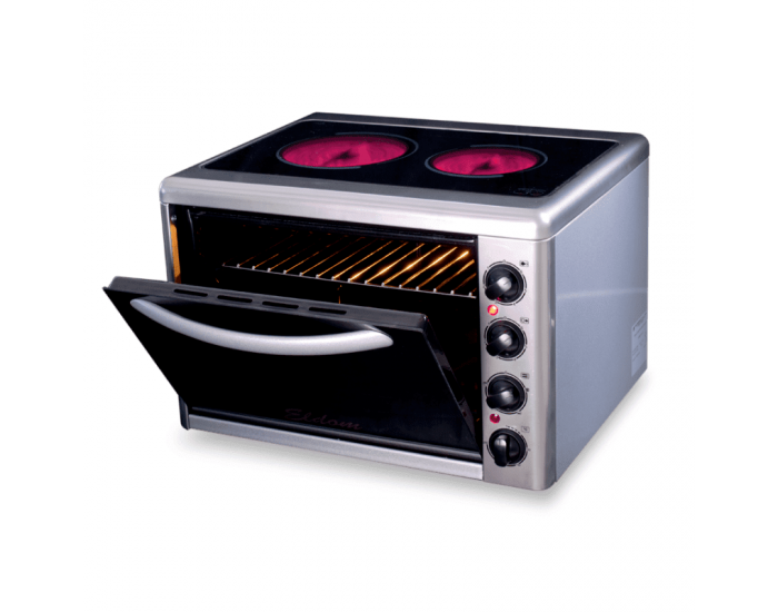 Готварска печка мини Елдом 201VFB-NEW , 2 керамични