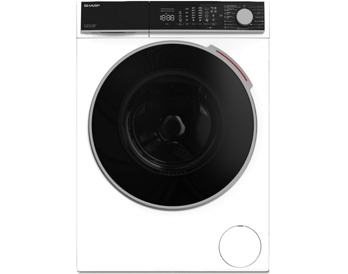 Пералня със сушилня Sharp ES-NDL914CWA/D , 1400 об./мин., 9.00 kg, 6 kg, A , Бял , D