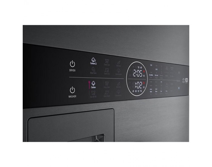 Пералня със сушилня LG WashTower WT1210BBF , 1400 об./мин., 12.00 kg, 10 kg, A , Черен , C