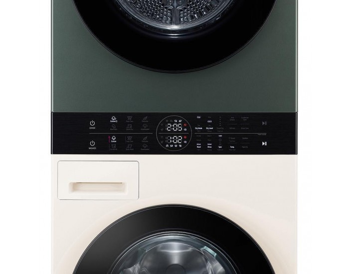 Пералня със сушилня LG WashTower WT1210EGF , 1400 об./мин., 12.00 kg, 10 kg, A , C