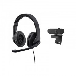 WEB камера Hama C-400 + слушалки HS-USB300 139999 - Слушалки, Микрофони и Уеб Камери