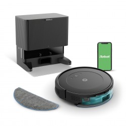 Прахосмукачка робот IRobot ROOMBA Combo 2 Essential Black (Y051040)*** - Прахосмокачки и Продукти за Почистване