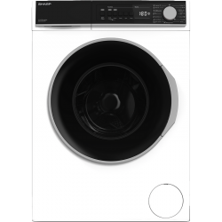Пералня Sharp ES-NFB914AWNA , 1400 об./мин., 9.00 kg, A , Бял - Перални