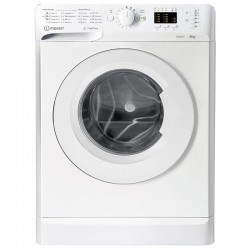 Пералня Indesit MTWSA 61053 W EE , 1000 об./мин., 6.00 kg, D , Бял - Перални