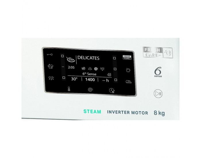 Пералня Whirlpool FFD 8489 BCV EE , 1400 об./мин., 8.00 kg, A , Бял