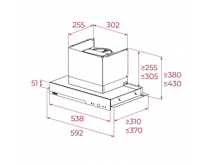 Вграден абсорбатор Teka GFI 67350 Е.4034.ИН