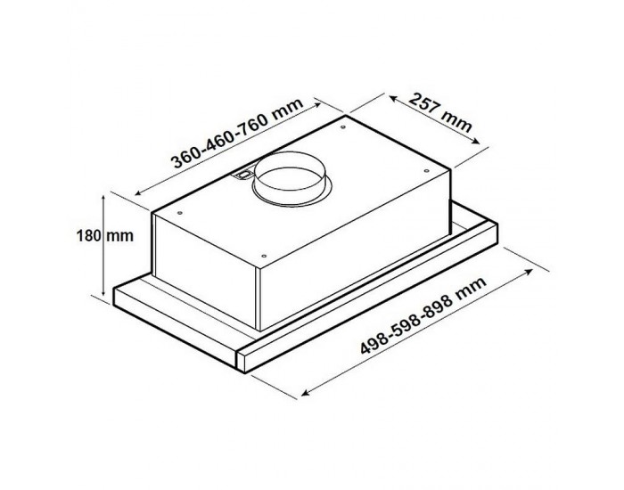 Вграден абсорбатор Turboair TT14 LX/WH/A/60