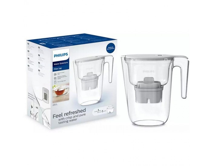 Филтрираща кана Philips AWP2935WHT/31 1106001 , 2.6 л