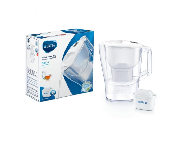 Филтрираща кана Brita ALUNA COOL MEMO 2.4L - БЯЛ , 2.4L