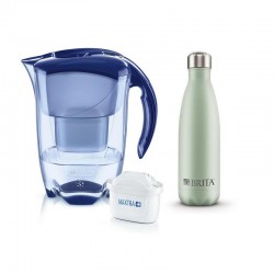 Филтрираща кана Brita ELEMARIS COOL+MAXTRA PLUS +ТЕРМО БУТИЛКА-СИНЯ*** , 2,4L - Електроуреди