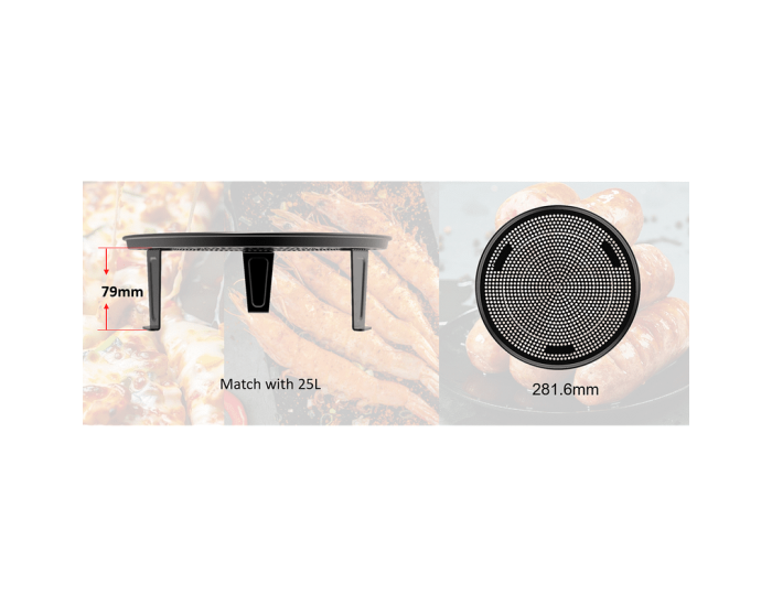 Микровълнова фурна Finlux FMO-2525 Air Fry , 4250 W, 25 , 25 Литри