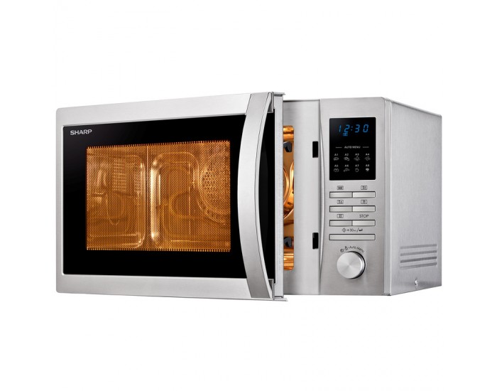 Микровълнова фурна Sharp R322STWE , 900 W, 25 Литри