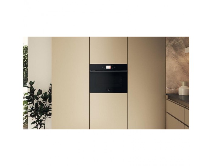 Вградена микровълнова фурна Whirlpool WCW9O7PHTSB , Сензорно , 53