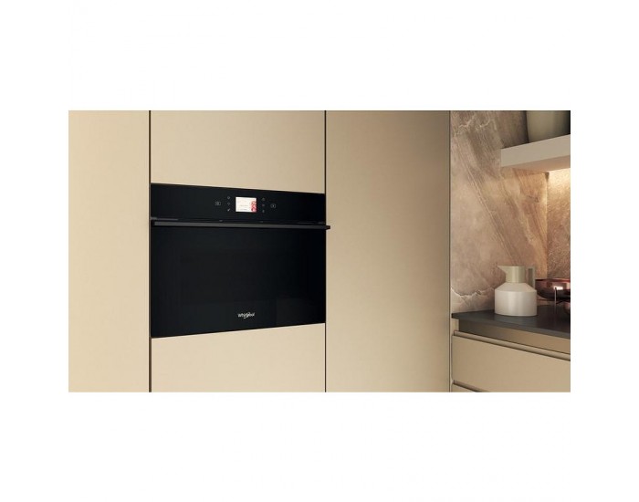 Вградена микровълнова фурна Whirlpool WCW9O7PHTSB , Сензорно , 53