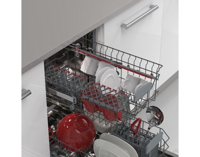 Съдомиялна машина за вграждане Sharp QW-NS14I49EX , 10 комплекта, E , 45 Ш, мм