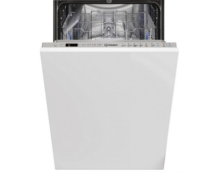 Съдомиялна машина за вграждане Indesit DSIO 3M24 C S , 10 комплекта, E , 450 Ш, мм