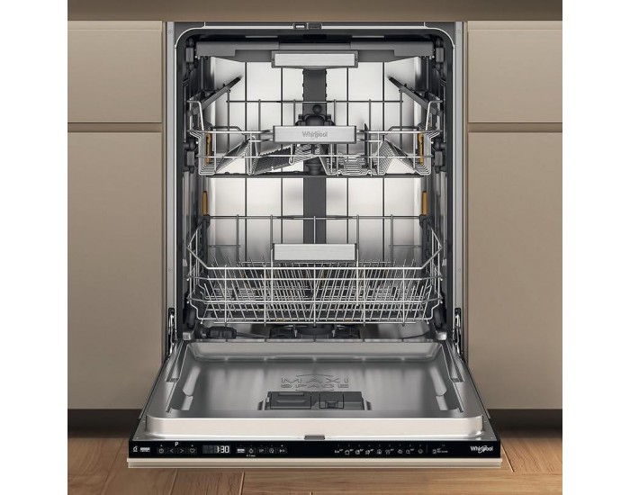 Съдомиялна машина за вграждане Whirlpool MaxiSpace W7I HP42 L , 15 комплекта, C , 600 Ш, мм