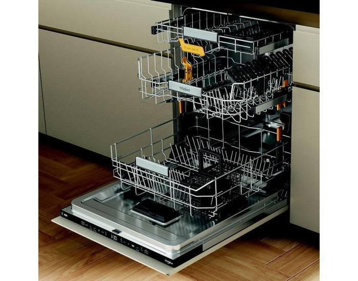 Съдомиялна машина за вграждане Whirlpool MaxiSpace W8I HT58 TS , 14 комплекта, B , 600 Ш, мм