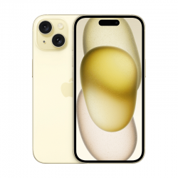 Смартфон Apple iPhone 15 128GB Yellow mtp23 , 128 GB - Мобилни телефони, Таблети и Аксесоари