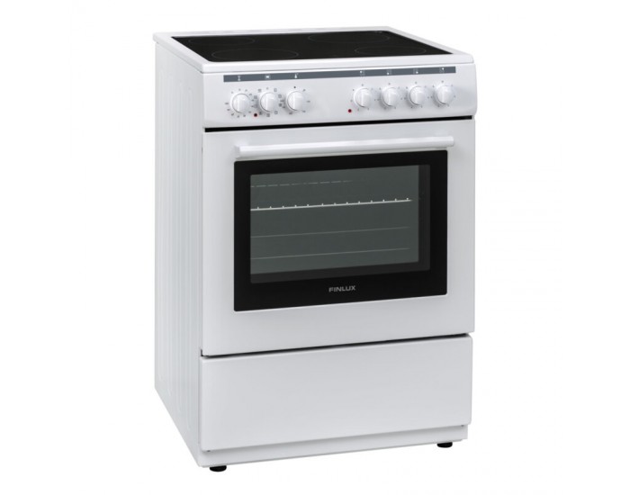 Готварска печка (ток) Finlux FLCM 6000A , Керамични , Бял