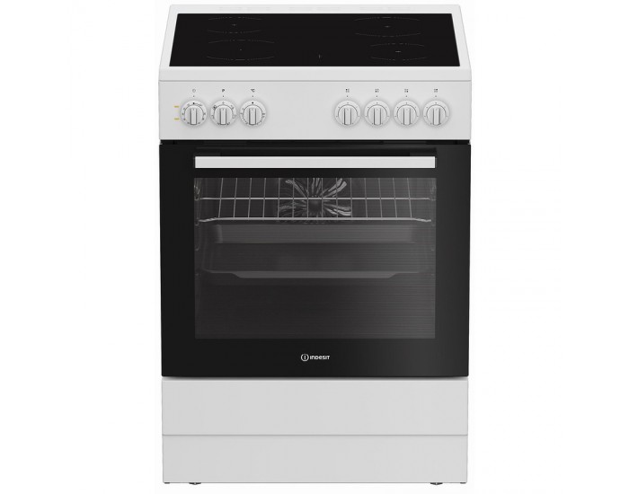 Готварска печка (ток) Indesit I6V5PMW , Керамични , Бял