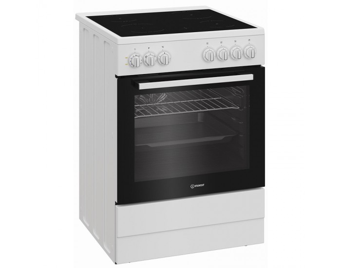 Готварска печка (ток) Indesit I6V5PMW , Керамични , Бял