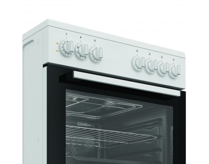 Готварска печка (ток) Indesit I6V5PMW , Керамични , Бял