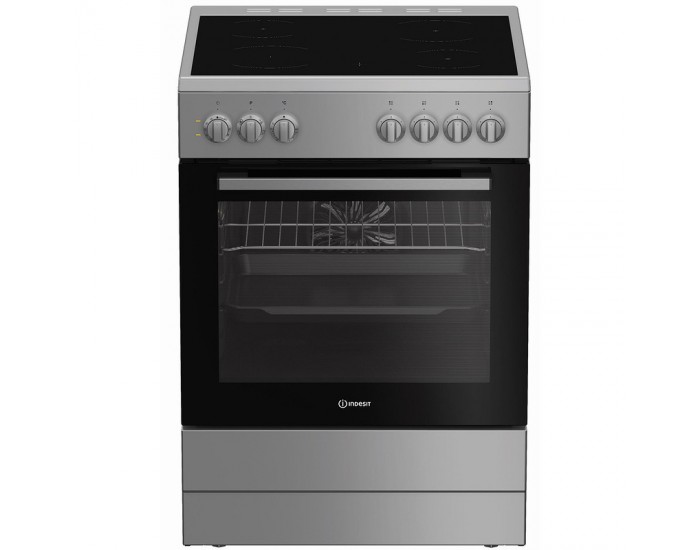 Готварска печка (ток) Indesit I6V5PMS , Керамични , INOX