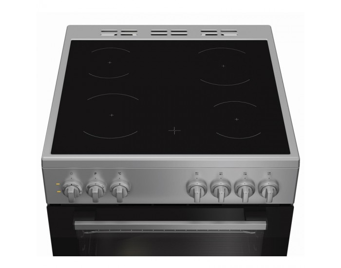 Готварска печка (ток) Indesit I6V5PMS , Керамични , INOX