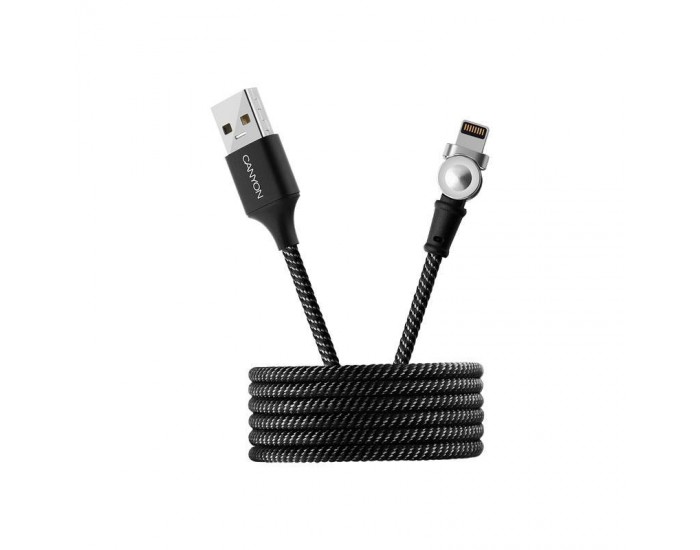 Кабел Canyon CNS-CFI8B LIGHTNING USB