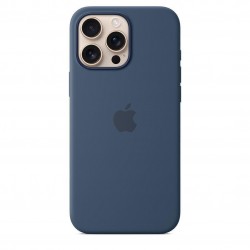 Калъф Apple iPhone 16 Pro Max Silicone w Magsafe Denim myyu3 - Мобилни телефони, Таблети и Аксесоари