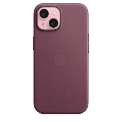 Калъф Apple iPhone 15 FineWoven Mulberry mt3e3 - Мобилни телефони, Таблети и Аксесоари