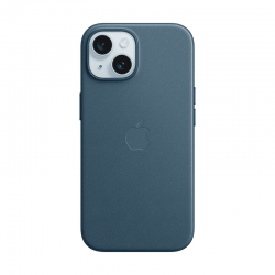 Калъф Apple iPhone 15 FineWoven Blue mt3g3 - Мобилни телефони, Таблети и Аксесоари