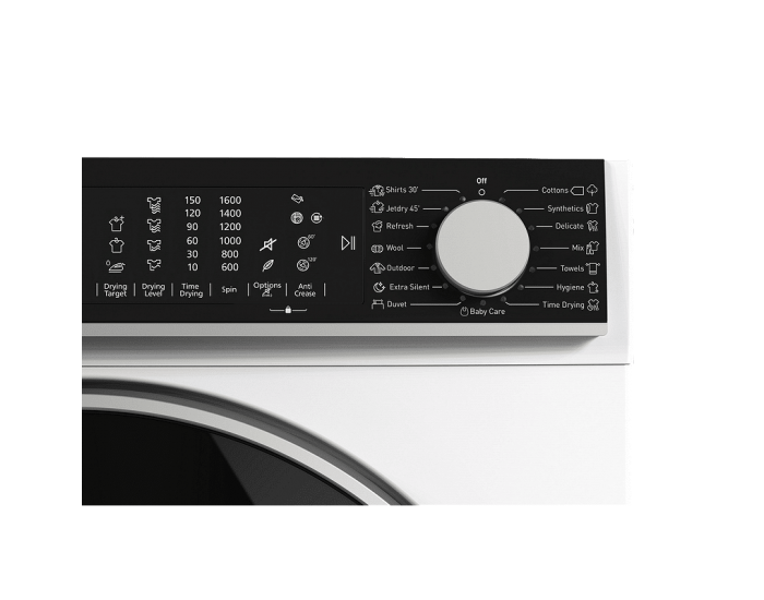 Сушилня Sharp KD-NHL9S9GW4 , 9 kg, C , Бял , C