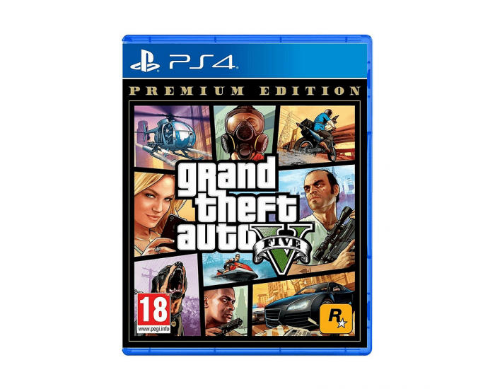 Игра GTA V - Premium Edition (PS4)
