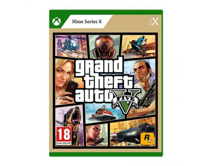 Игра GTA V (XBOX X)