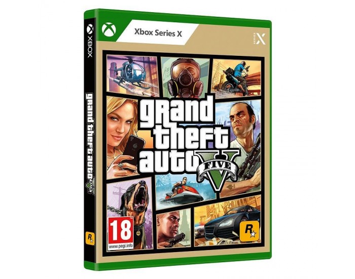 Игра GTA V (XBOX X)