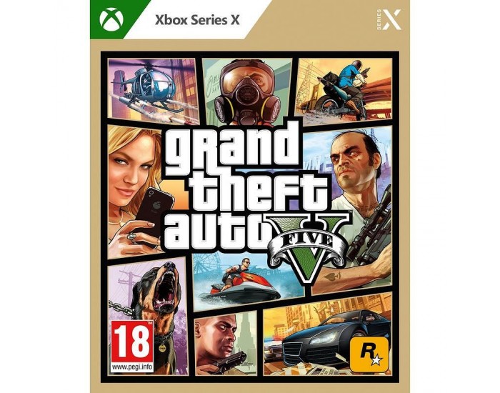 Игра GTA V (XBOX X)