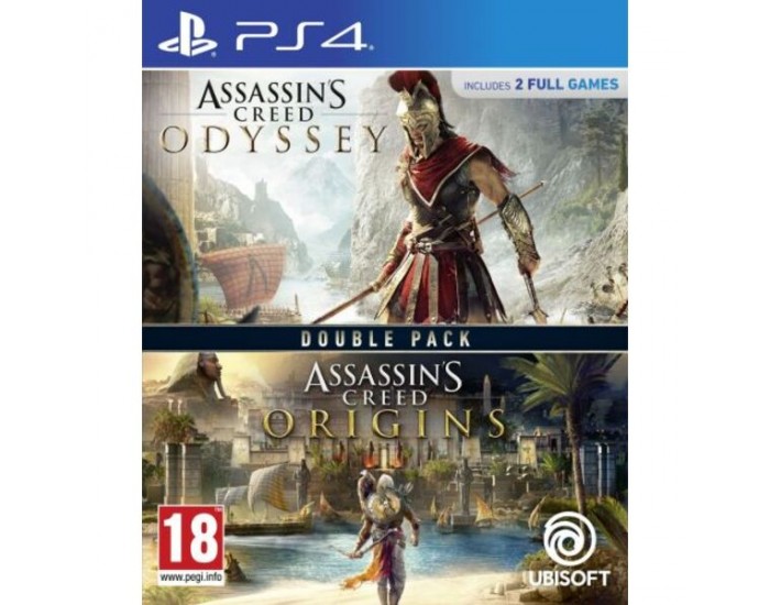 Игра Assassin's Creed Origins & Odyssey (PS4)
