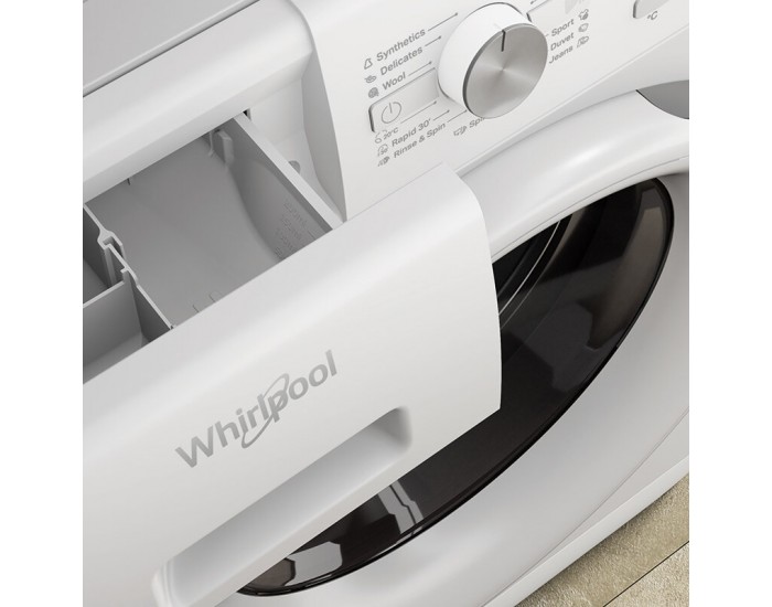Пералня Whirlpool FFL 6238W EE , 1200 об./мин., 6.00 kg, D , Бял
