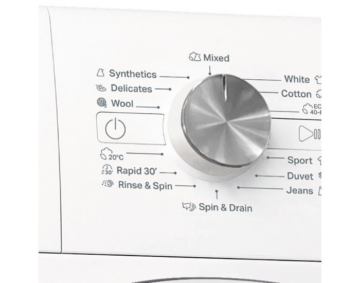 Пералня Whirlpool FFL 6238W EE , 1200 об./мин., 6.00 kg, D , Бял