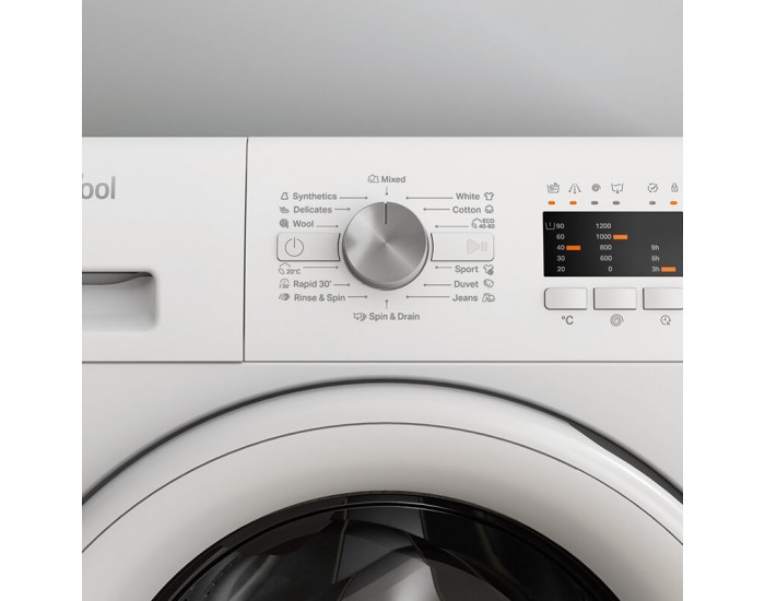 Пералня Whirlpool FFL 6238W EE , 1200 об./мин., 6.00 kg, D , Бял