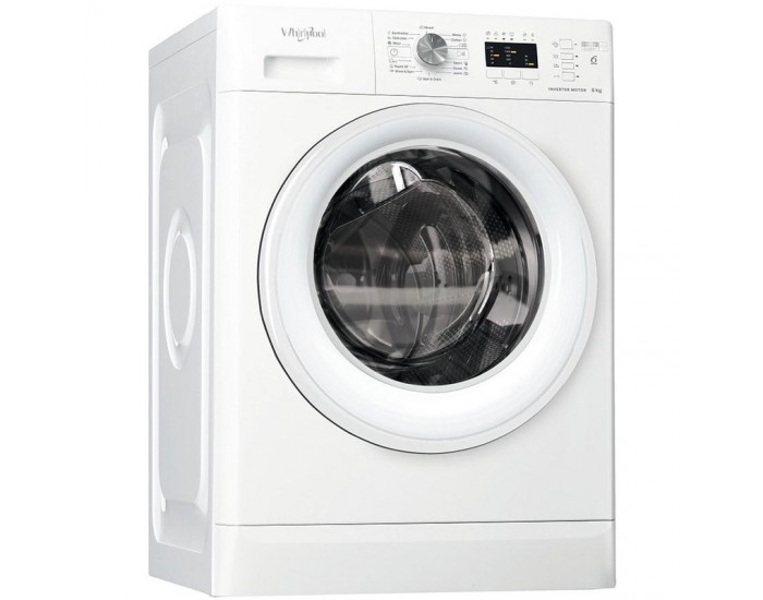 Пералня Whirlpool FFL 6238W EE , 1200 об./мин., 6.00 kg, D , Бял