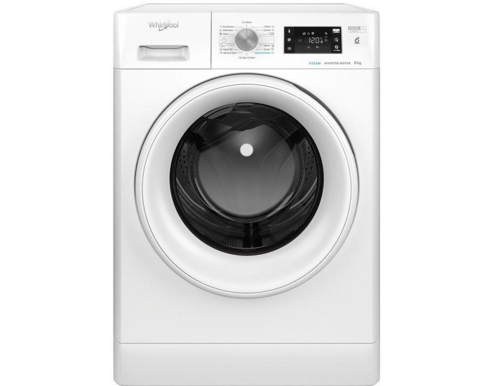 Пералня Whirlpool FFB 8258 WV EE , 1200 об./мин., 8.00 kg, B , Бял